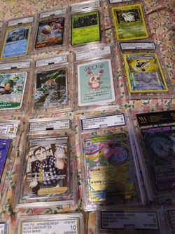 20 Pokemon Slabs $100