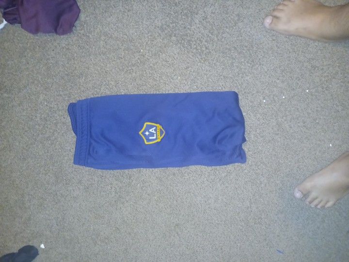 LA Galixy addidas sweats blue XL mens