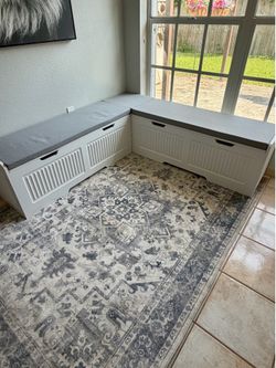 Kitchen Breakfast Nook Bench, L Shaped Bench, Corner Bench Nook With Storage