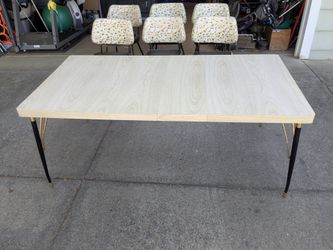 Vintage Mid Century Modern Dining Set