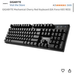 Gigabyte GK-Force K83 Mechanical Keyboard