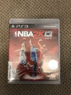 NBA 2k13 PS3 New