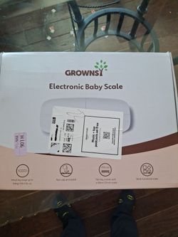 NEW In Box Grownsy Electronic Baby Scale – Multifunctional (Weighs up to 330 lbs)