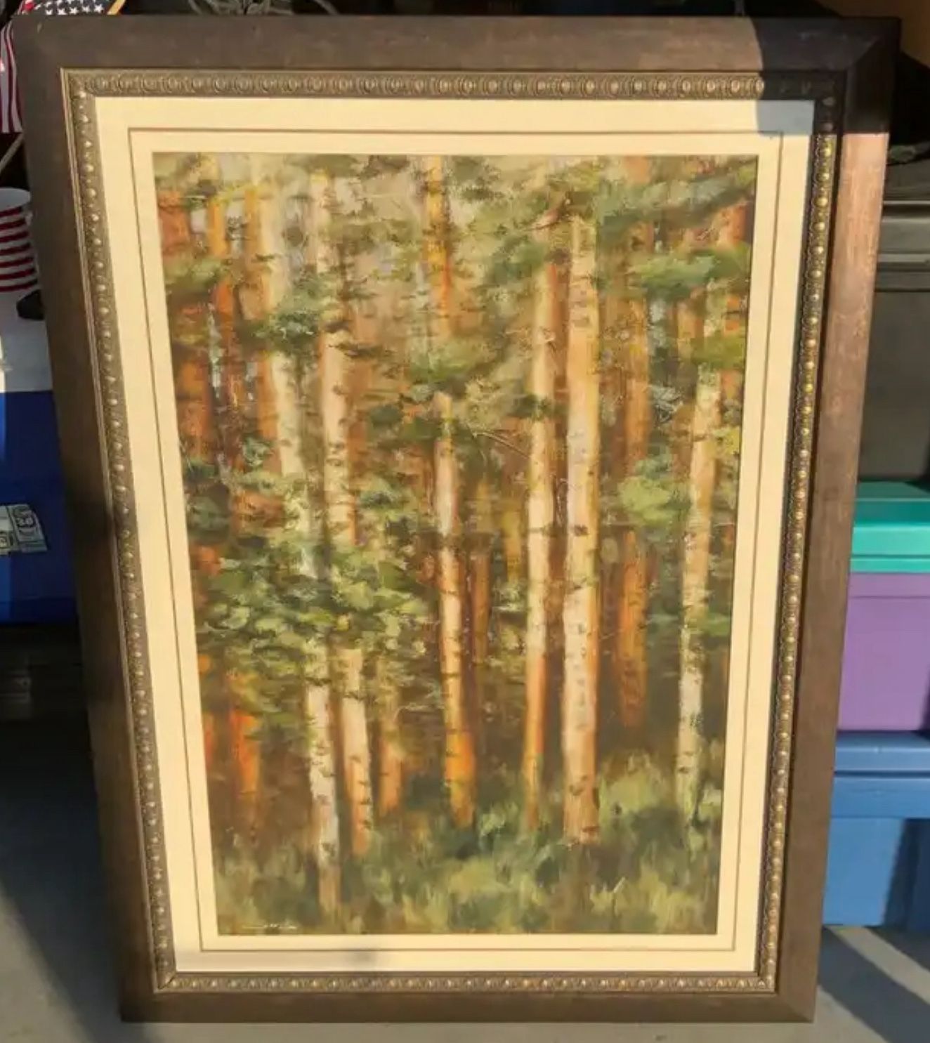 Very pretty picture/print of forest by Scott Lee  