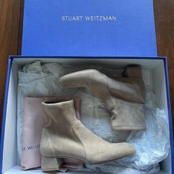 Stuart Weitzman Cashmere Grace Sock Boots, Brand US 6.5