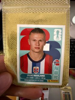 Panini FIFA Erling Haaland Sticker Card