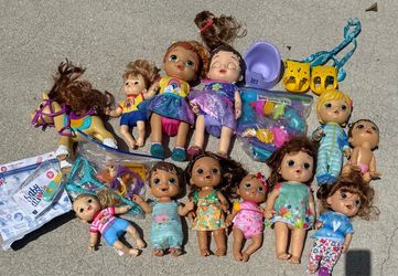 Large baby alive bundle