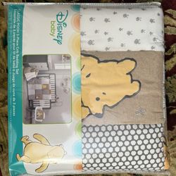 Winnie The Pooh3-piece Crib Bedding Set