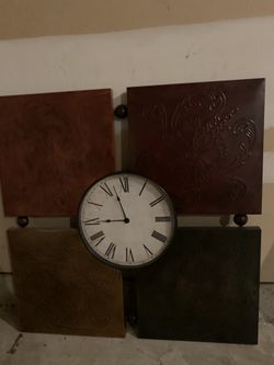Metal Wall Clock
