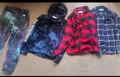 Boys Abercrombie shirts & pant bundle