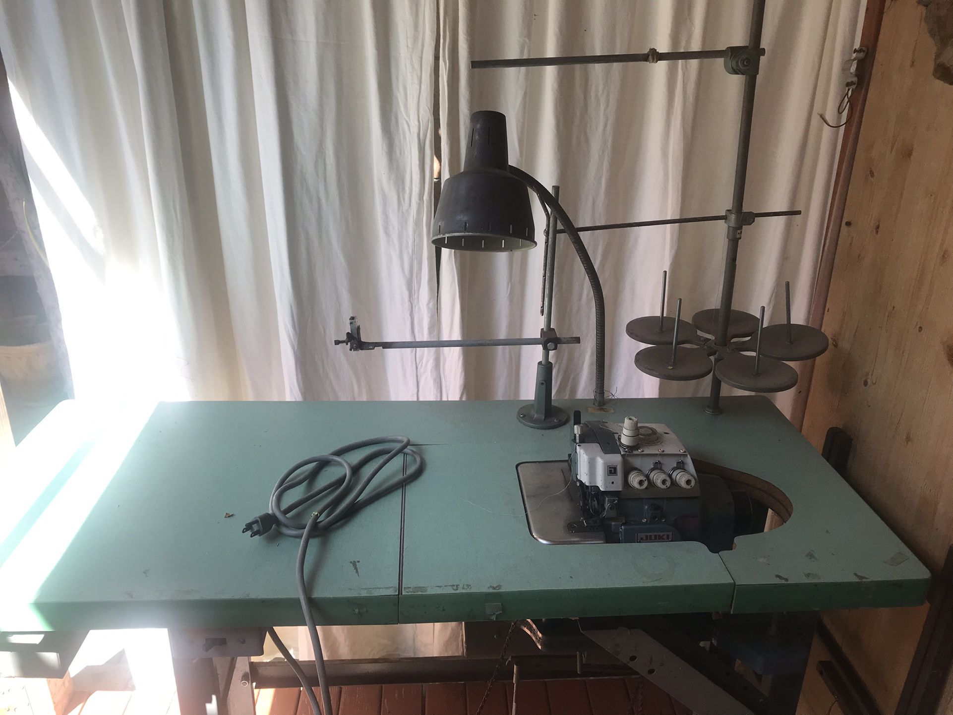 Juki MO-816 Industrial Sewing Machine on Table
