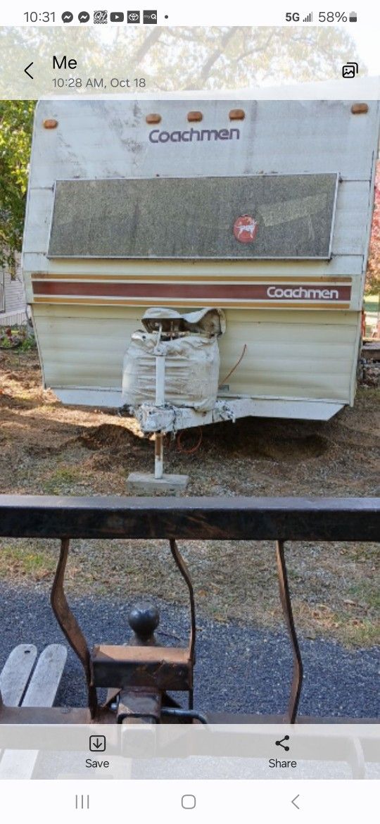 Coach man Travel Trailer Title In Hand 22 Ft Cadet