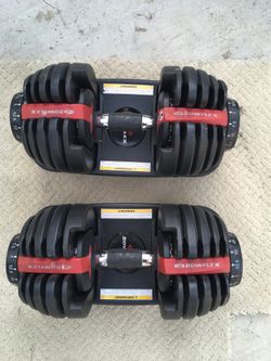 Dumbbell Adjustable Weights BowFlex 5-52.5lb