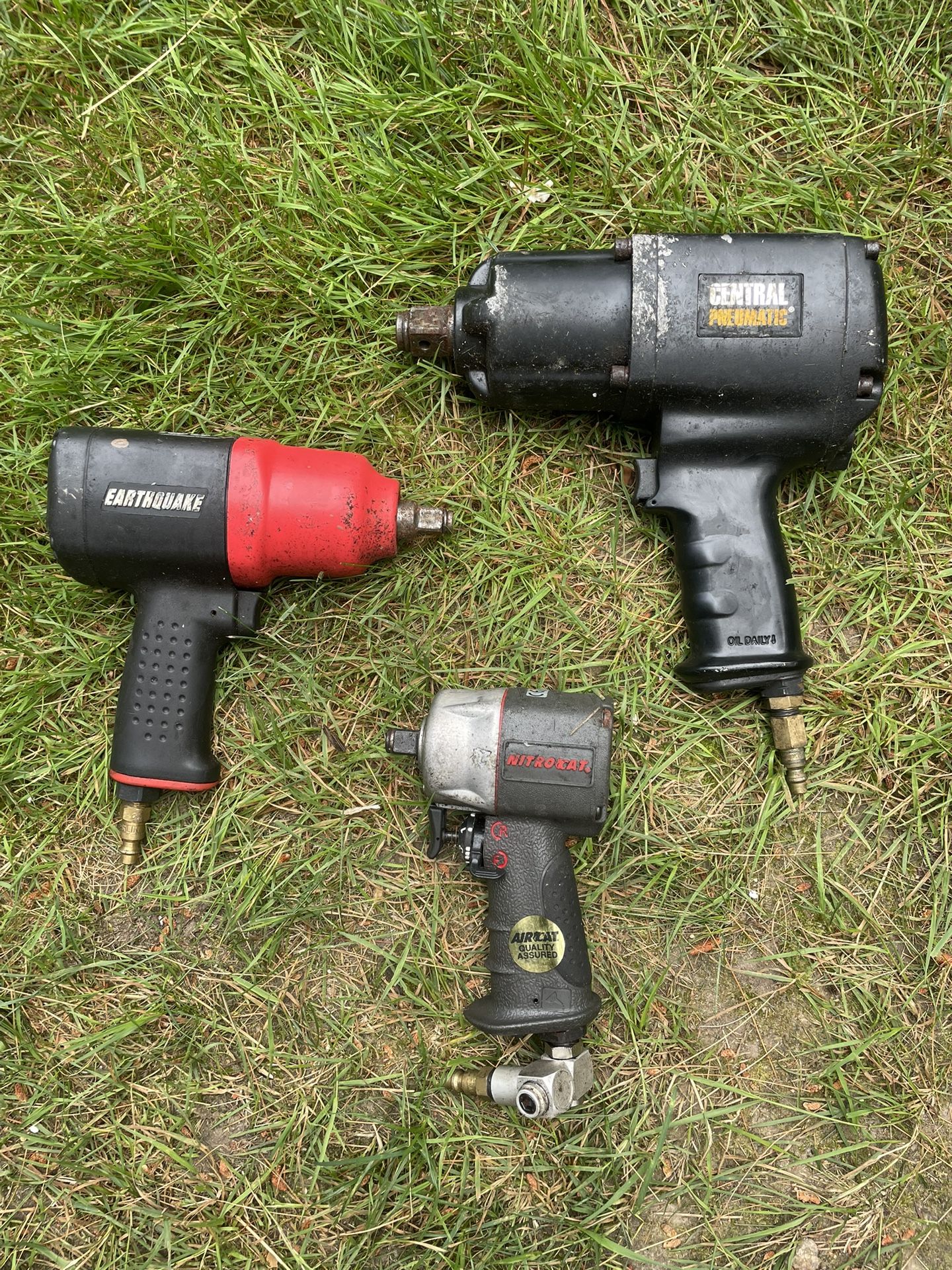 3 Pneumatic Impact Drivers