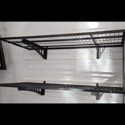 18 X 45 Heavy Duty Garage Wall Shelves (2 Pieces)