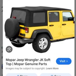 Compete SOFT TOP Kit USED For JKU JEEP WRANGLER 