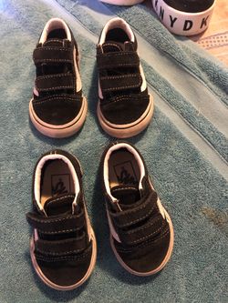 Vans size 4.5 boys