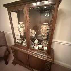 Solid Wood China Cabinet / Display Cabinet 