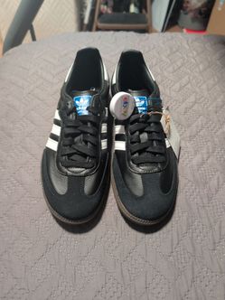 Adidas samba og black and white