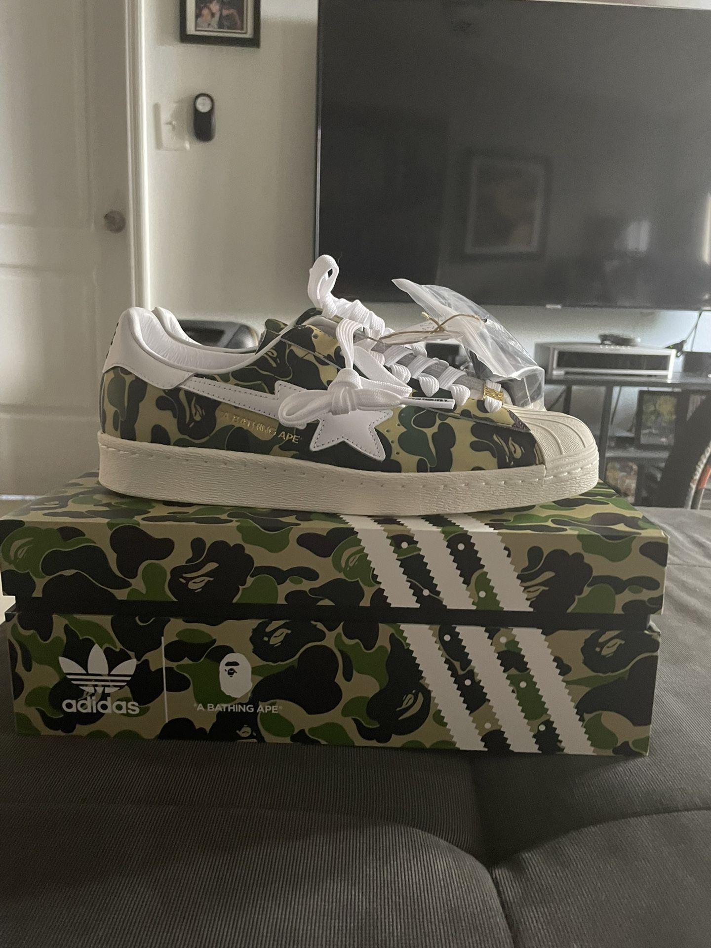 adidas gazelle silver green womens BAPE X ADIDAS 】ADIFOM SSTR CHILDREN