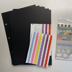 Scrapbook Supplies - Refill Pages, Stickers, Corners