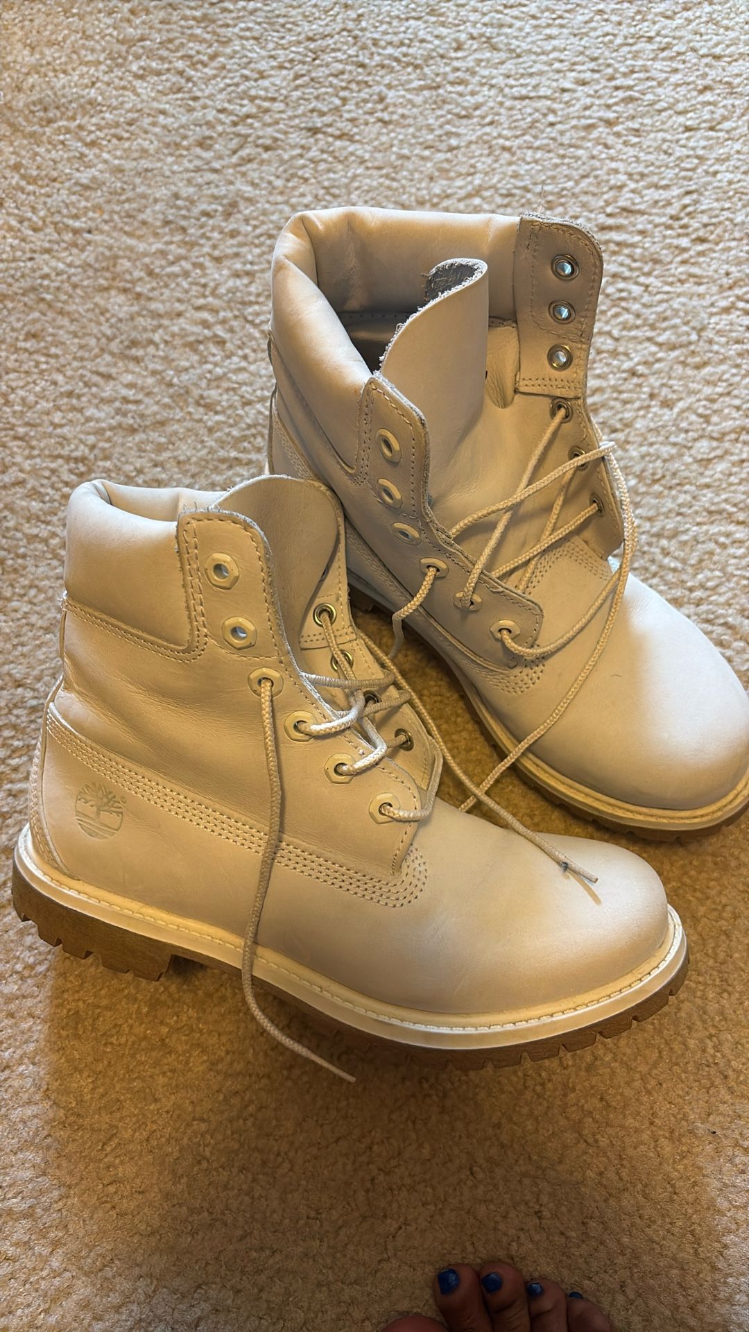 Timberland Ivory Boots 