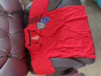 Boys Tops Count 2 (Red ) - Size 6/7