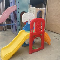 Kids Toddler Slide Set