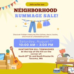 Free Community yard sale