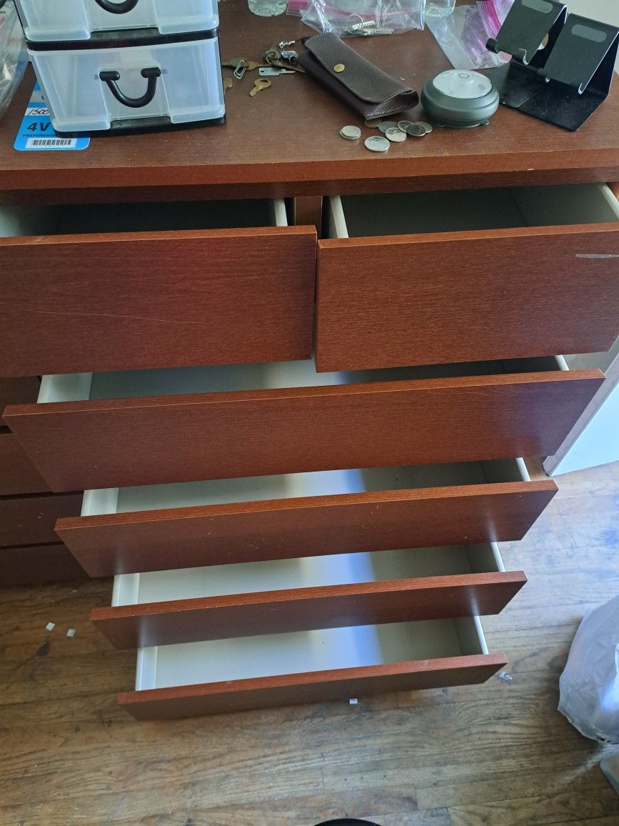 Ikea Malm Dresser, Brown (Discontinued Color)