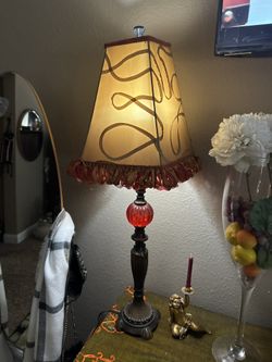 Two Lamps Glass Ball 