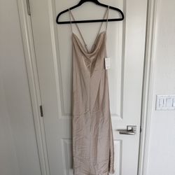 Mumu Verona Cowl Bridesmaid Dress 