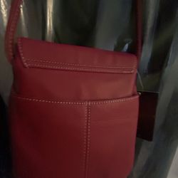 Red Shoulder Purse Tignanell