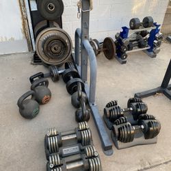 Over 800 Pounds Of Weights