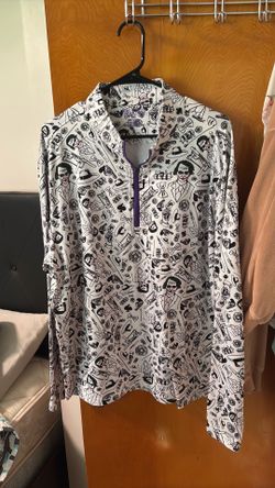 pins and aces golf half zip