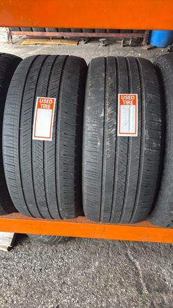 285/45/22 two tires in good condition