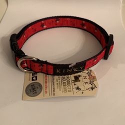 Starry Red Pet Collar