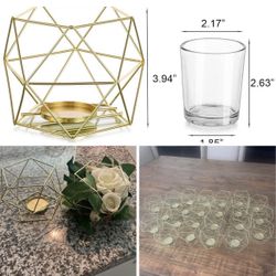 Gold Wedding Centerpieces 