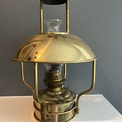 Antique Trawler Kerosene Lamp