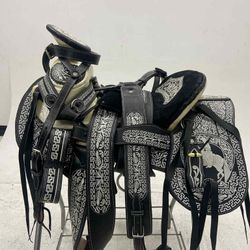 Montura Charra Bordada 