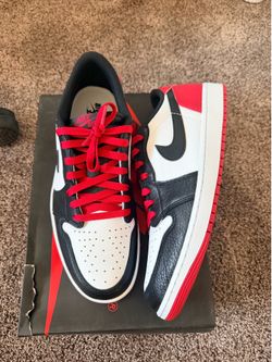Jordan 1 Low Black Toe