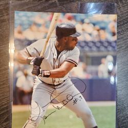 Signed Kevin Mitchell San Francisco Giants 8x10 Autograph Photo MLB Baseball