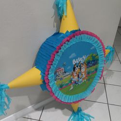 Bluey Star Shape Pinatas 