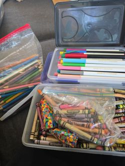 FREE Crayola Crayons, Super Tips Markers & Colored Pencils Lot