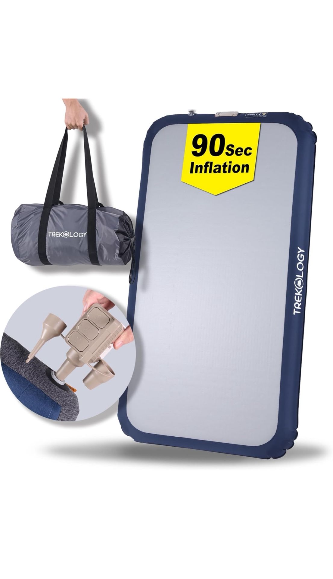 TREKOLOGY Air Mat W/ Built-in Pump *Brand New*