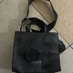 New! GUESS Black Shoulder Bag
