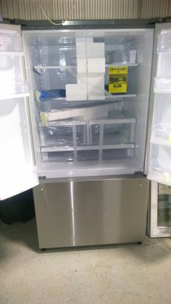 Brand-new stainless steel Kenmore refrigerator