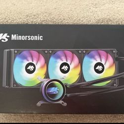Minorsonic  AIO CPU Cooler, 360mm AIO Intel LGA1851/1700 AMD AM5/AM6