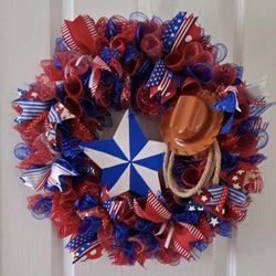 Custom Made Deco Mesh Wreaths