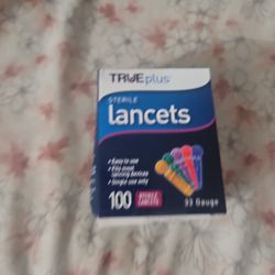 True Plus Lancets Needles 
